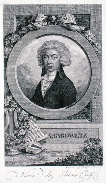 Adalbert Gyrowetz (1763-1850) 1793 de Johann Georg Mansfeld