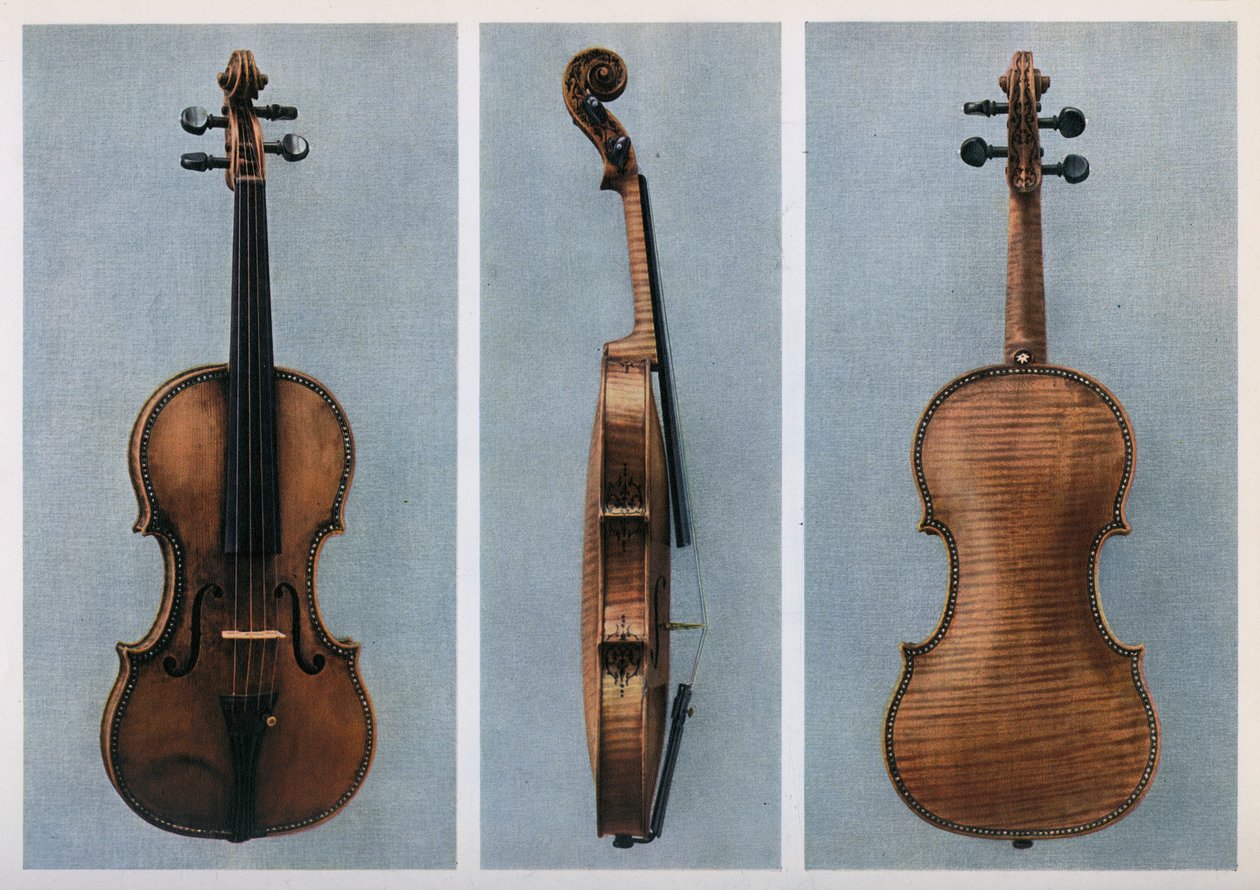 Violín, Nicola Amati, Cremona, siglo XVII, 1948 de Johann Georg Platzer