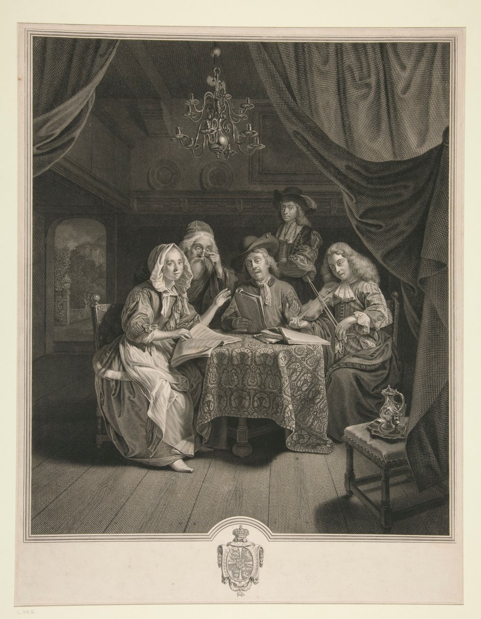 el concierto familiar de Johann Georg Wille