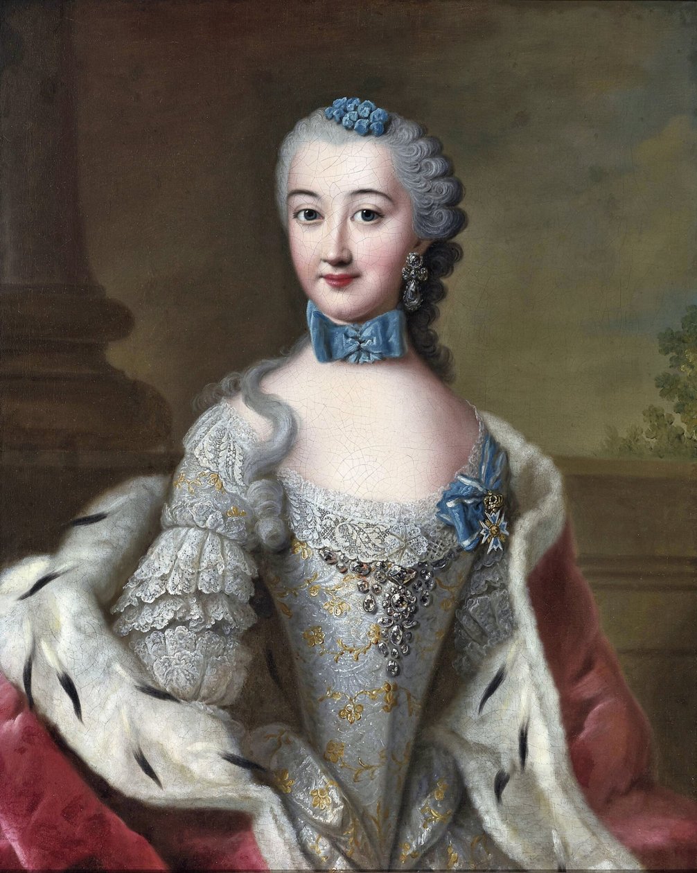 Duquesa Marie Sophie Wilhelmine de Württemberg-Oels de Johann Georg Ziesenis