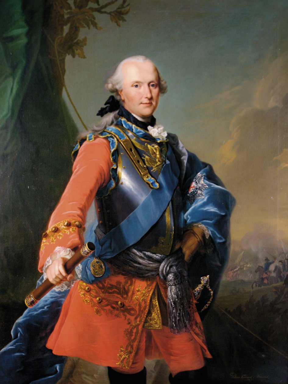 Príncipe Fernando, Duque de Brunswick-Luneburg, 1759 de Johann Georg Ziesenis