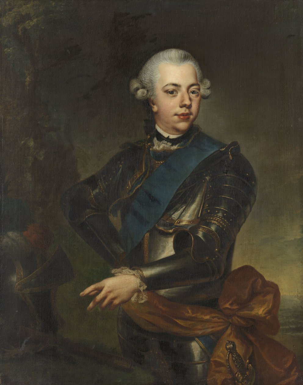 Guillermo V (1748-1806), príncipe de Orange-Nassau de Johann Georg Ziesenis