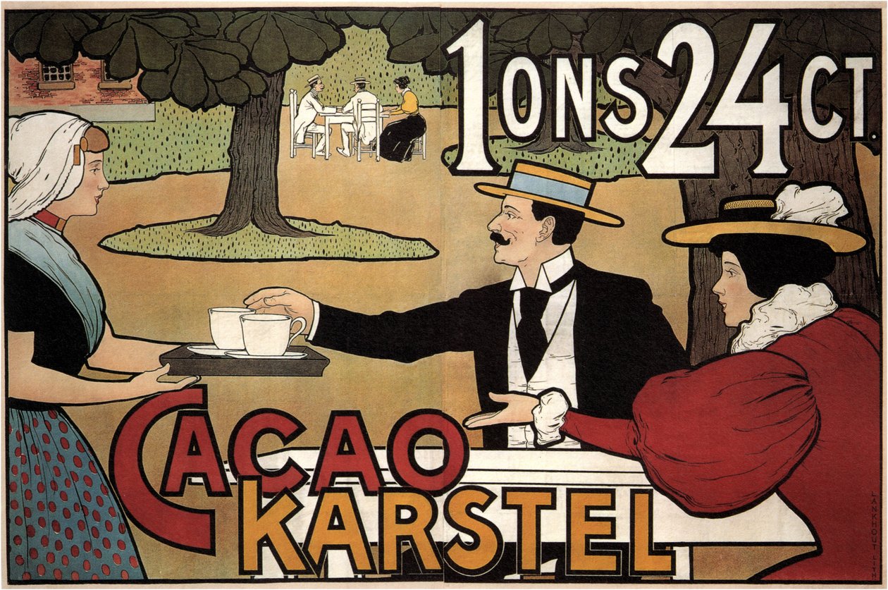 Cacao Karstel, 1897 de Johann Georg van Caspel