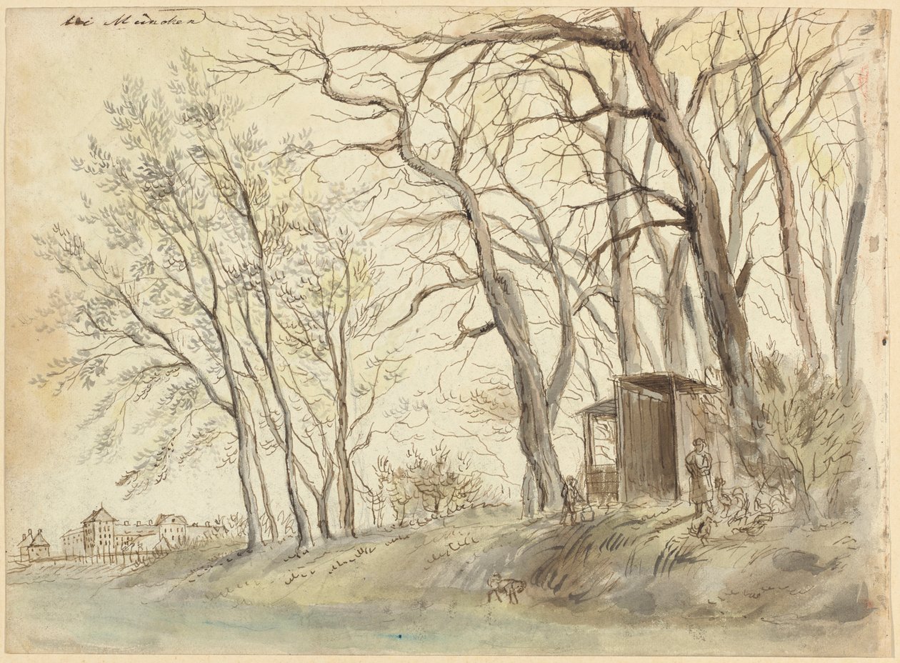 Cerca de Múnich de Johann Georg von Dillis