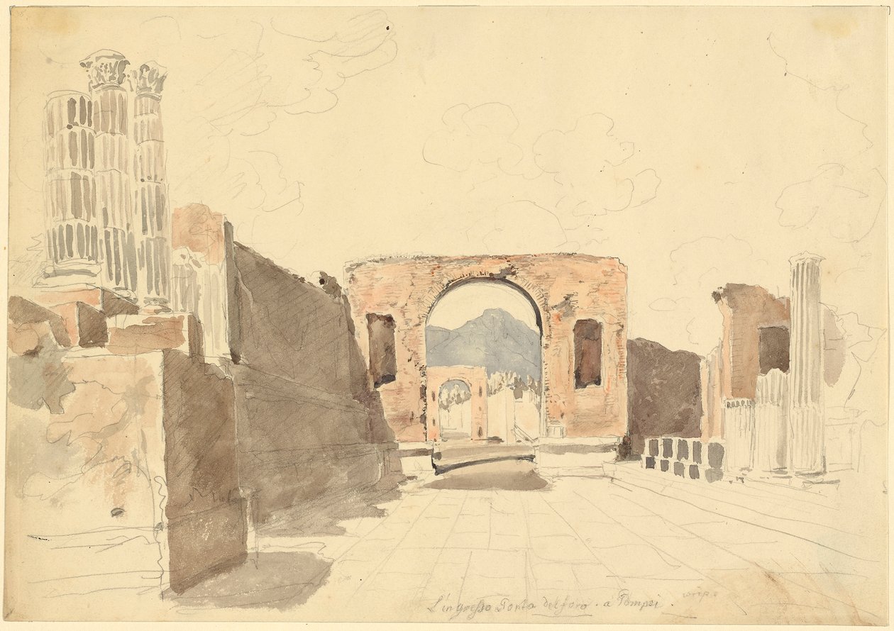 Pompeya de Johann Georg von Dillis