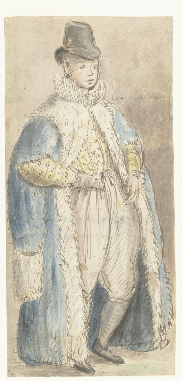 Retrato del hijo de Federico V del Palatinado (?) de Johann Goltz (possibly)