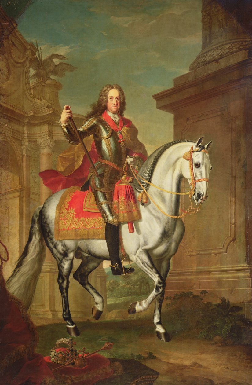 Kaiser Carlos VI de Johann Gottfried Auerbach