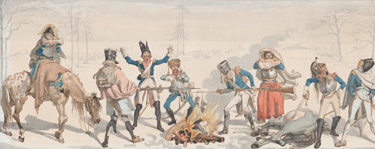 Almuerzo en el tenedor de Johann Gottfried Schadow