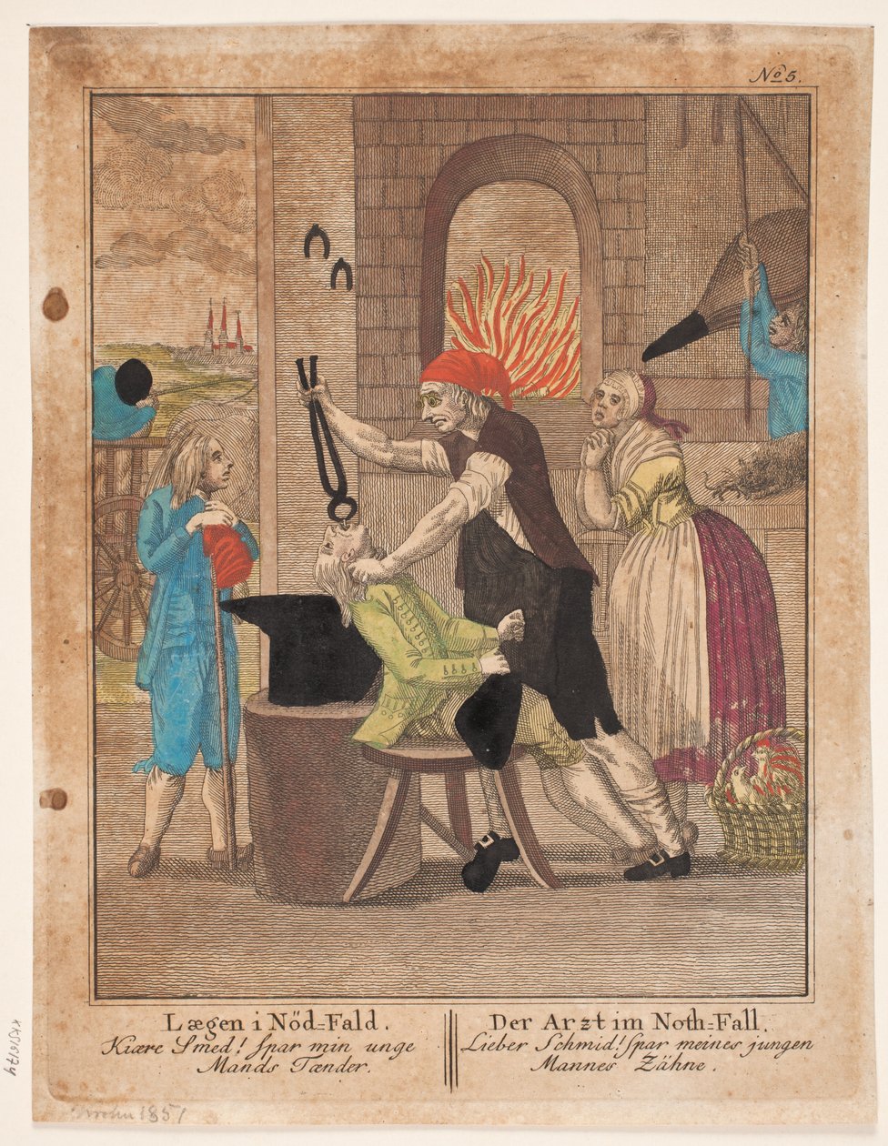 El médico en apuros de Johann Gottlieb Friedrich