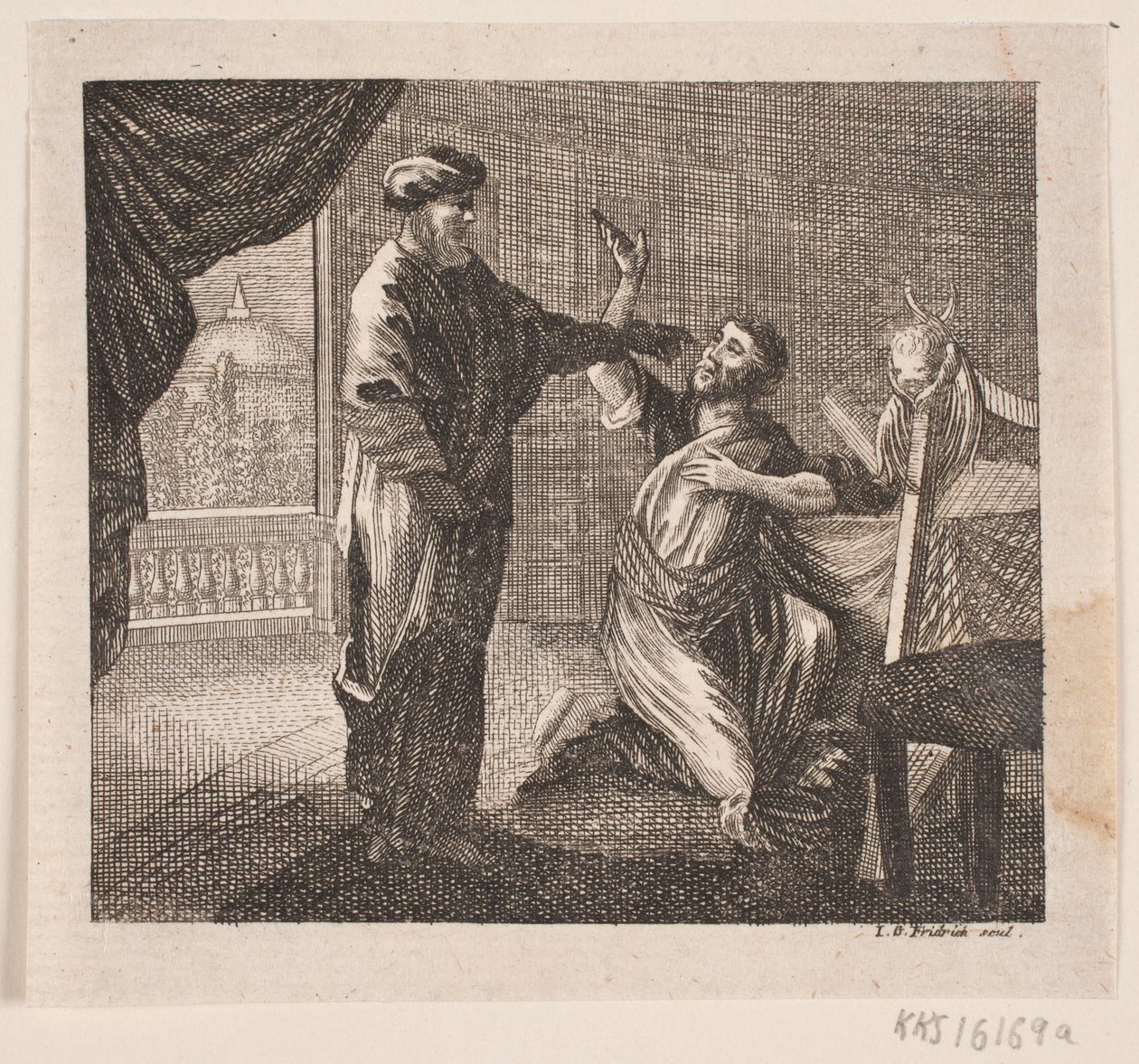 Viñeta para H. Niemeyer "Característica bíblica" de Johann Gottlieb Friedrich
