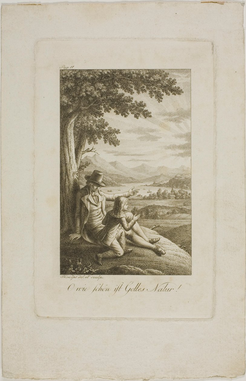 Qué bella es la naturaleza de Dios de Johann Heinrich Lips