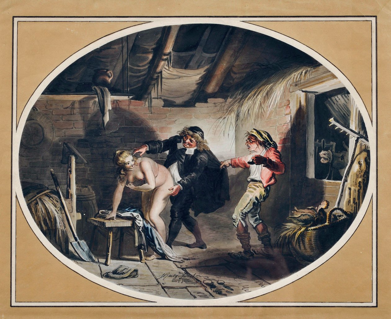 La yegua de Compere Pierre de Johann Heinrich Ramberg