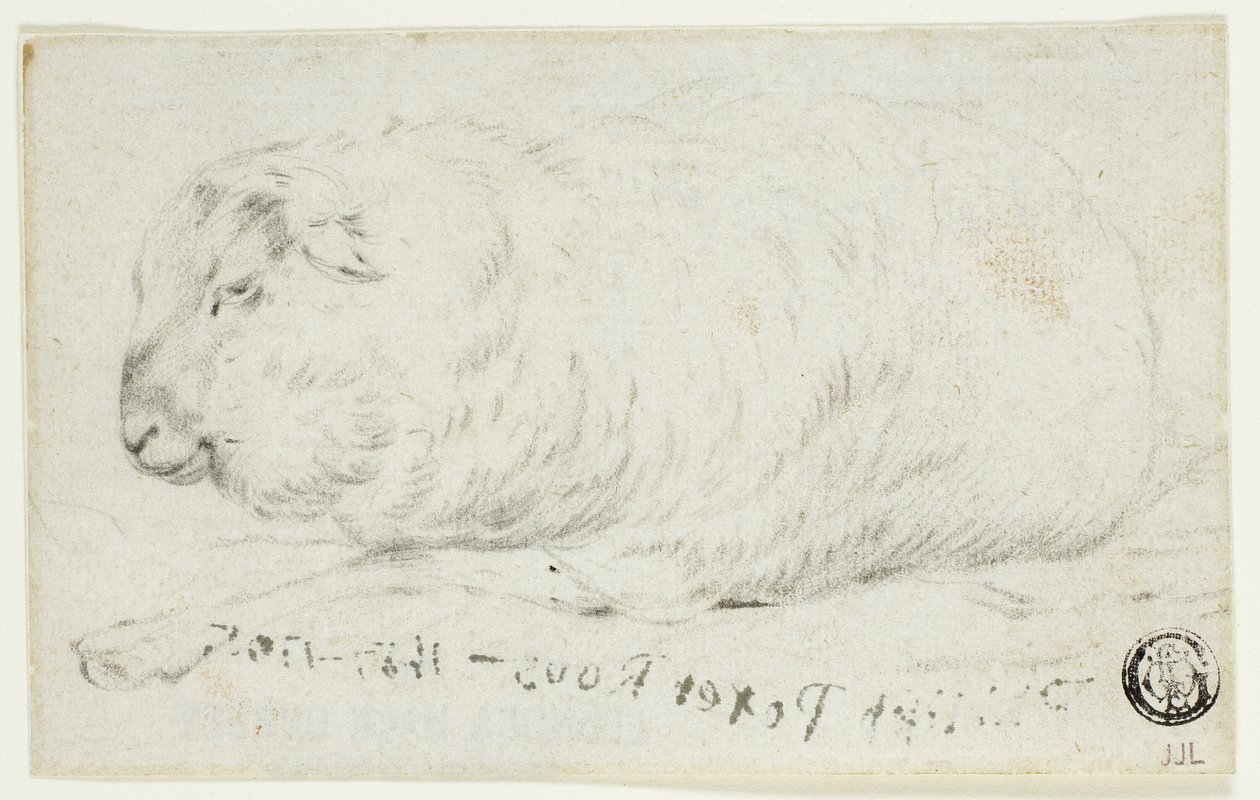 Ovejas tumbadas de Johann Heinrich Roos