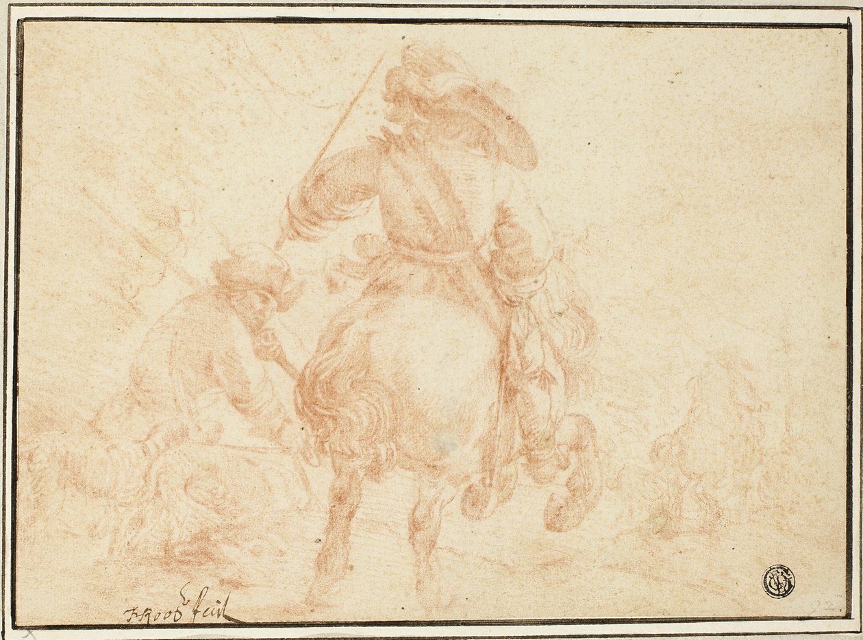 Soldados a Caballo de Johann Heinrich Roos