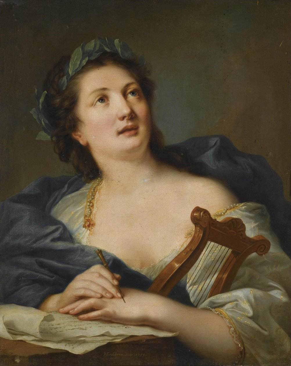 Una musa de Johann Heinrich Tischbein