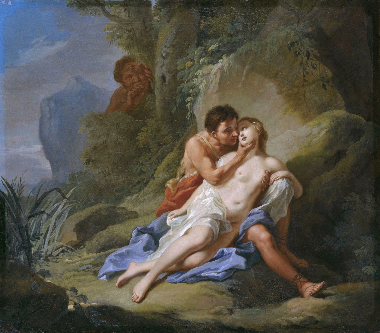 Acis y Galatea de Johann Heinrich Tischbein