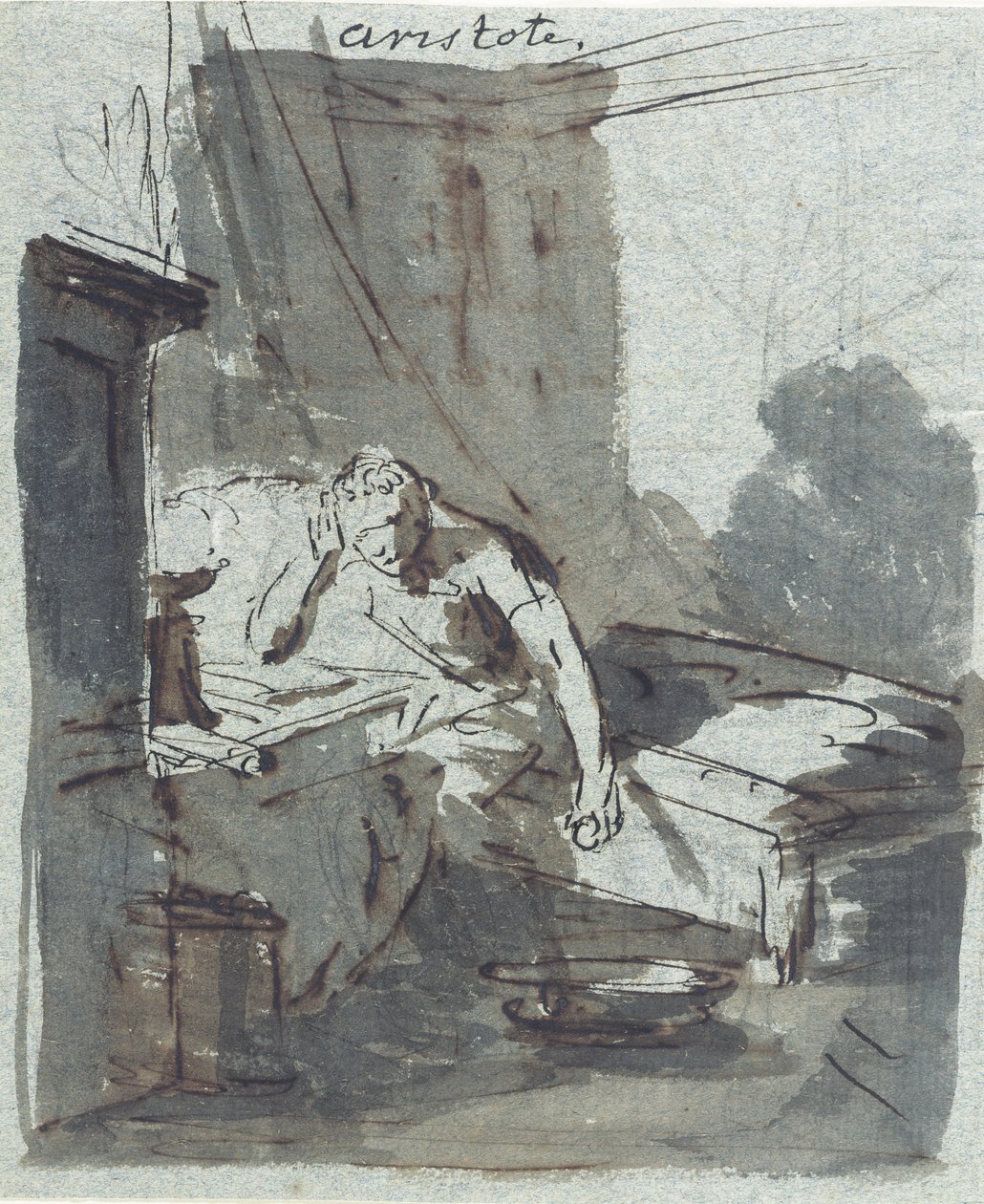 Aristóteles de Johann Heinrich Tischbein