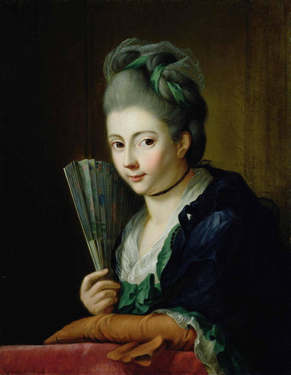 Retrato de la hija del artista Amalie de Johann Heinrich Tischbein