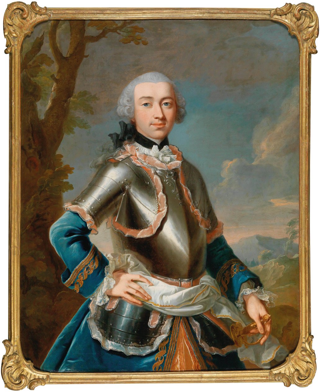 Retrato del Conde Rudolf Waldbott von Bassenheim de Johann Heinrich Tischbein the Elder