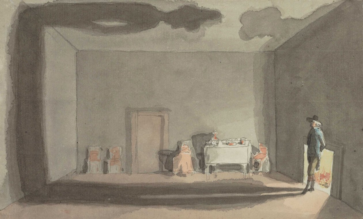 La larga sombra, ca 1805 de Johann Heinrich Wilhelm Tischbein