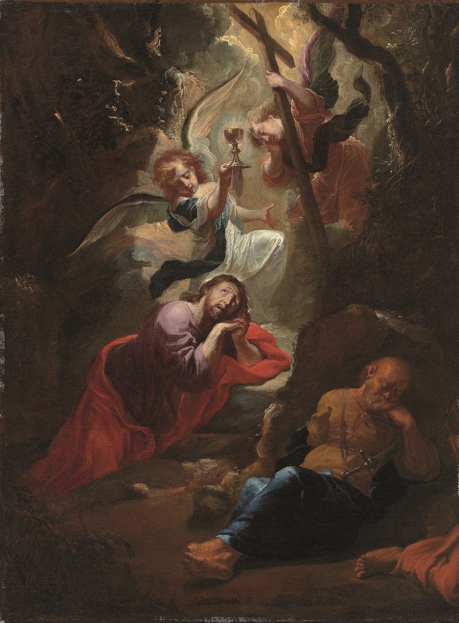 La agonía en el huerto de Johann Hulsman