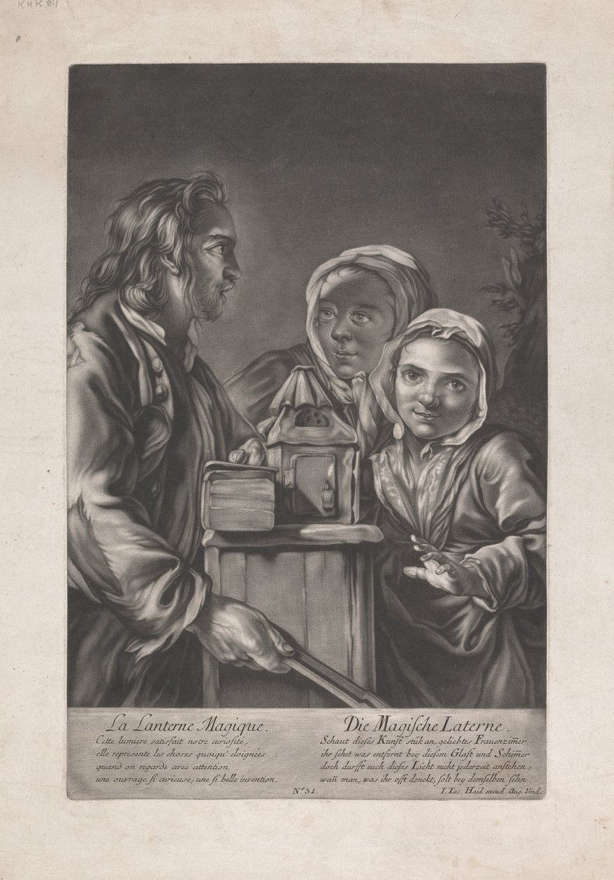 La linterna mágica de Johann Jacobus Haid
