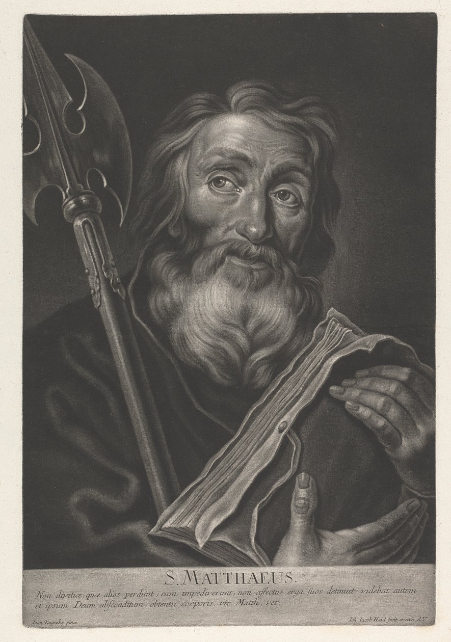 S. Matthaeus de Johann Jacobus Haid