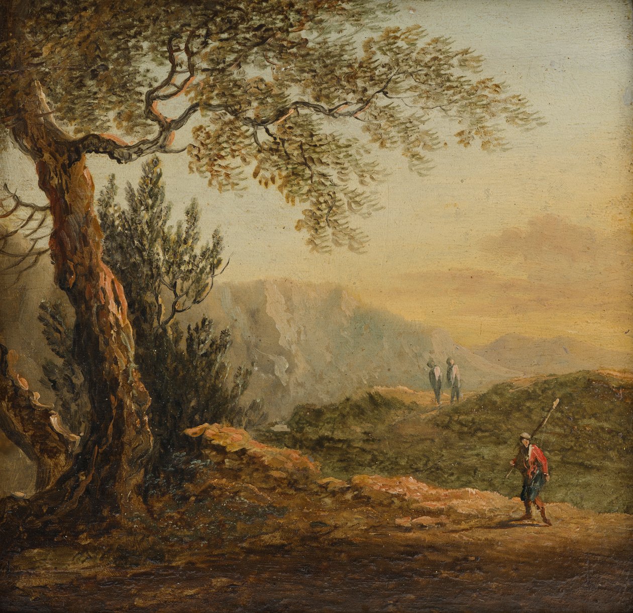 paisaje de montaña de Johann Josef Schindler