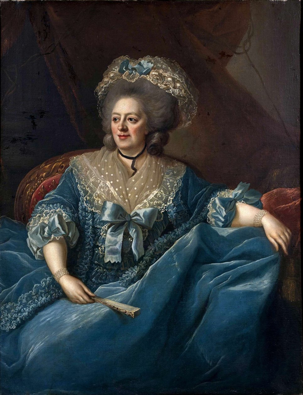 Francés: Marie-Louise-Thérèse-Victoire de France, conocida como Madame Victoire, hija de Luis XV (1733-1799) de Johann Julius Heinsius