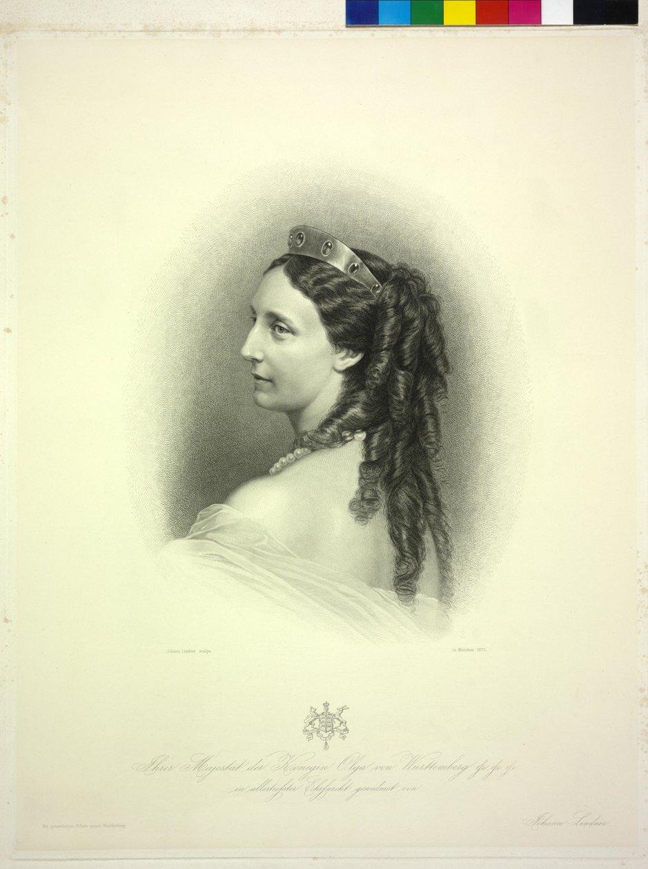 Gran Duquesa de Rusia Olga de Johann Lindner