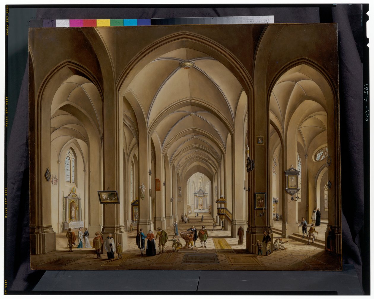 Interior de la iglesia de Johann Ludwig Ernst Morgenstern