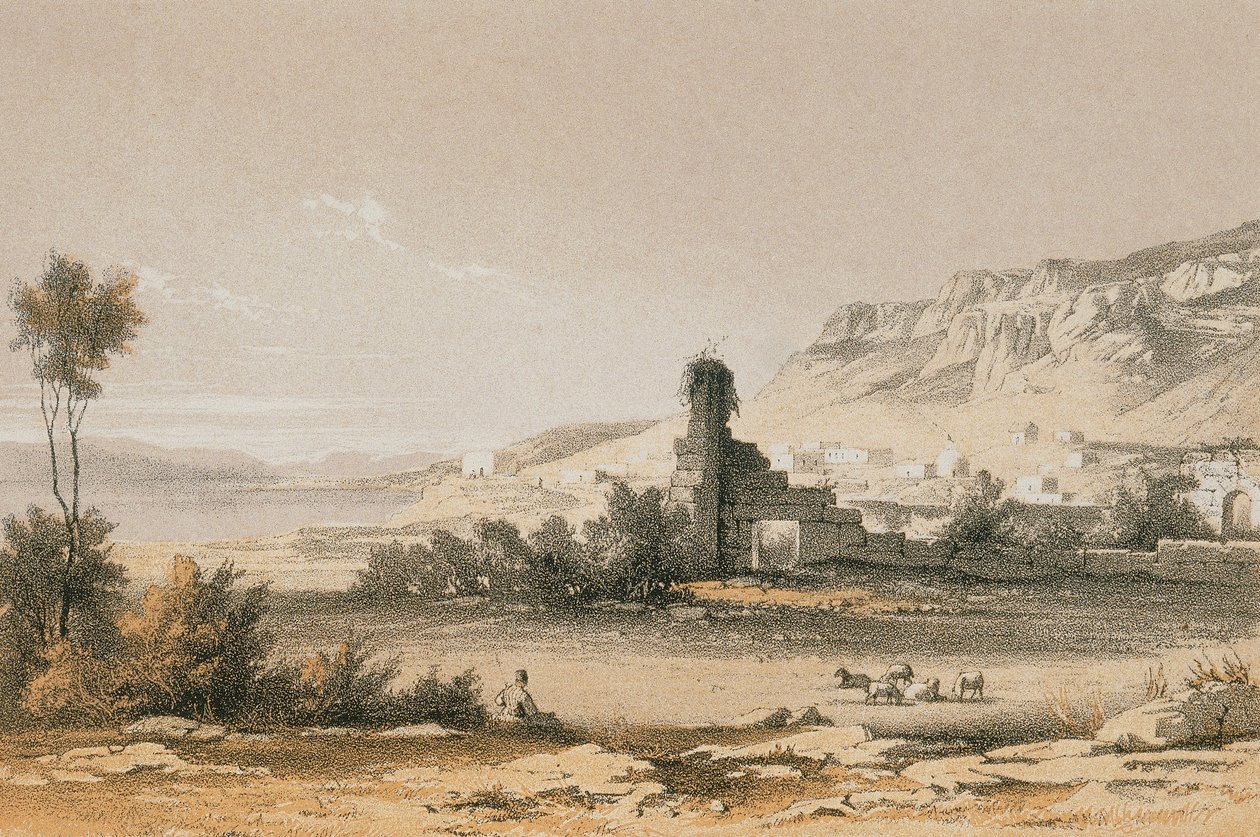 Magdala (Majdal Shams) de Johann Martin Bernatz