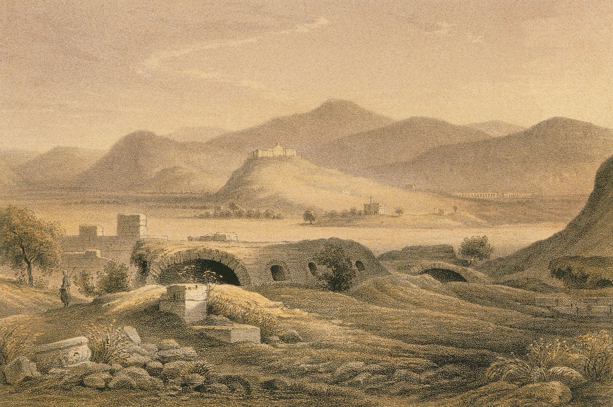 Vista de Éfeso de Johann Martin Bernatz