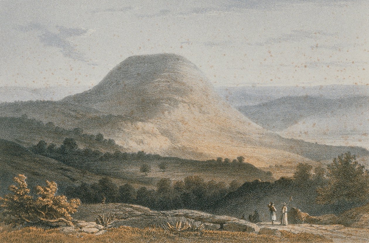 Vista de Sidón (Said) de Johann Martin Bernatz