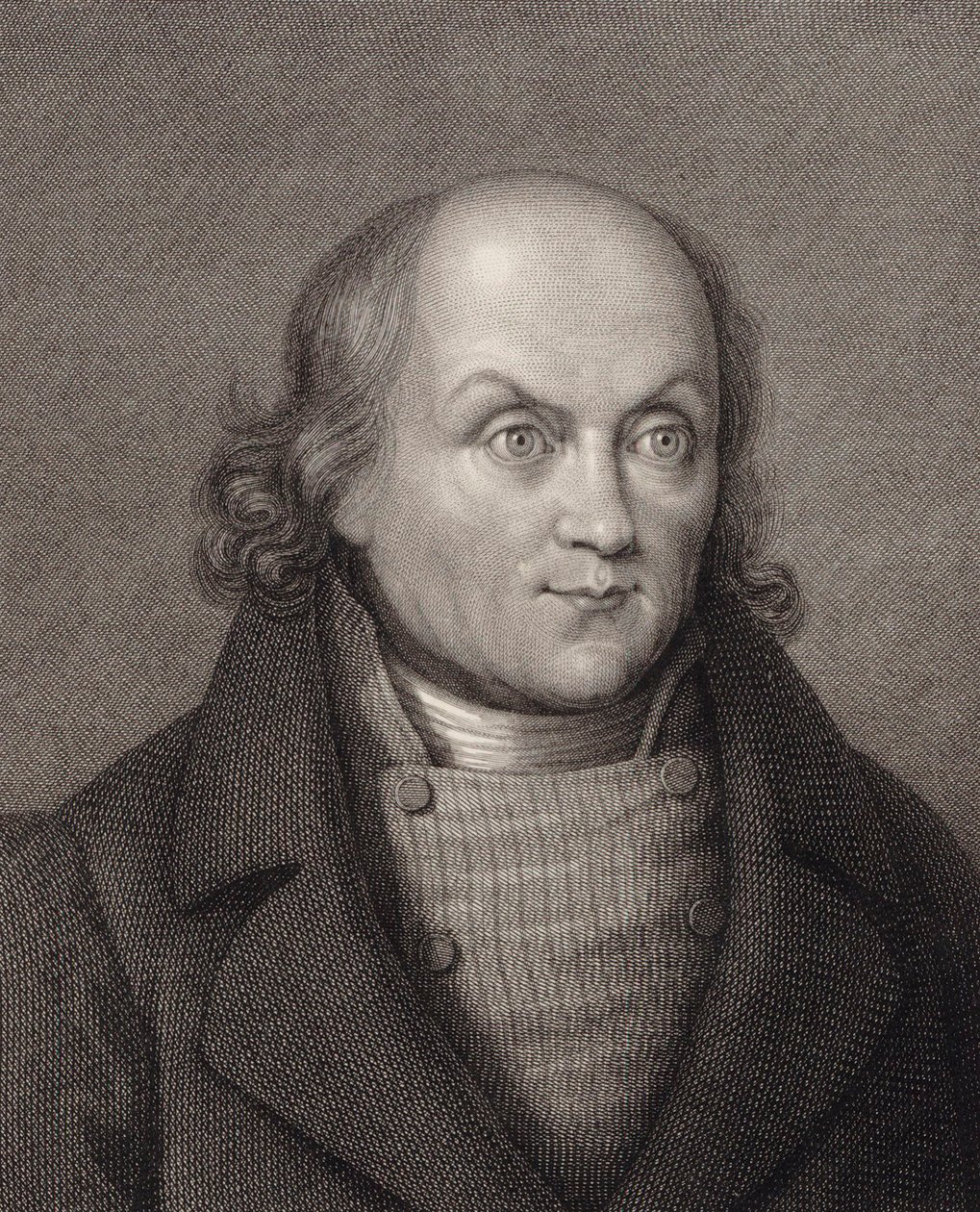 Retrato de Hans Georg Nägeli 1773-1836 de Johann Martin Esslinger