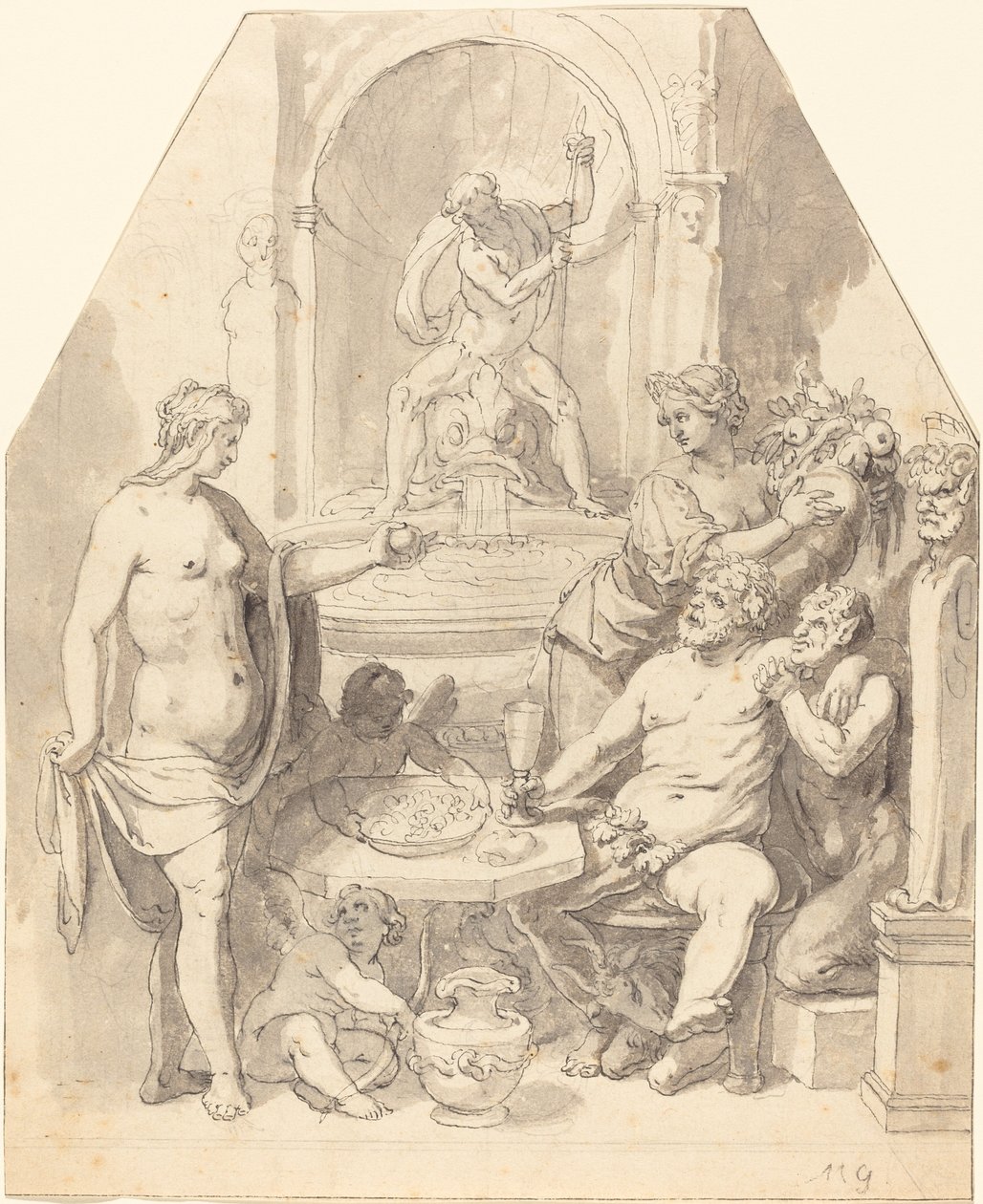 Sin Ceres y Baco, Venus se congela de Johann Matthias Kager