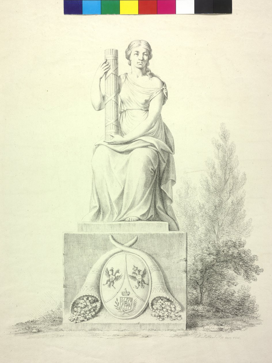 Alegoría sobre la conexión de Austria de Johann Michael Mettenleiter