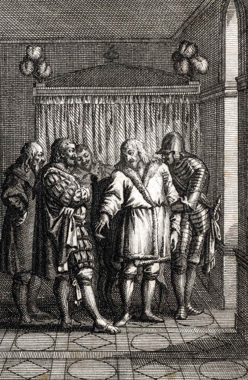 El emperador Rodolfo I de Habsburgo decide en su último viaje a Speyer de Johann Michael Mettenleiter