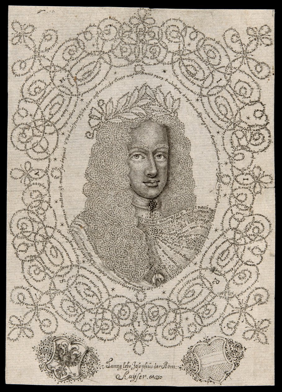 José I (agosto), emperador del Sacro Imperio Romano Germánico de Johann Michael Puchler