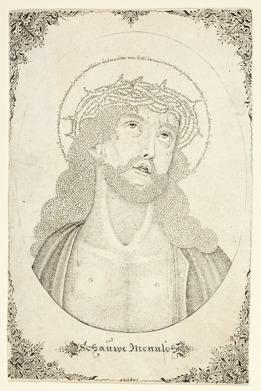 Hombre de dolores de Johann Michael Puchler