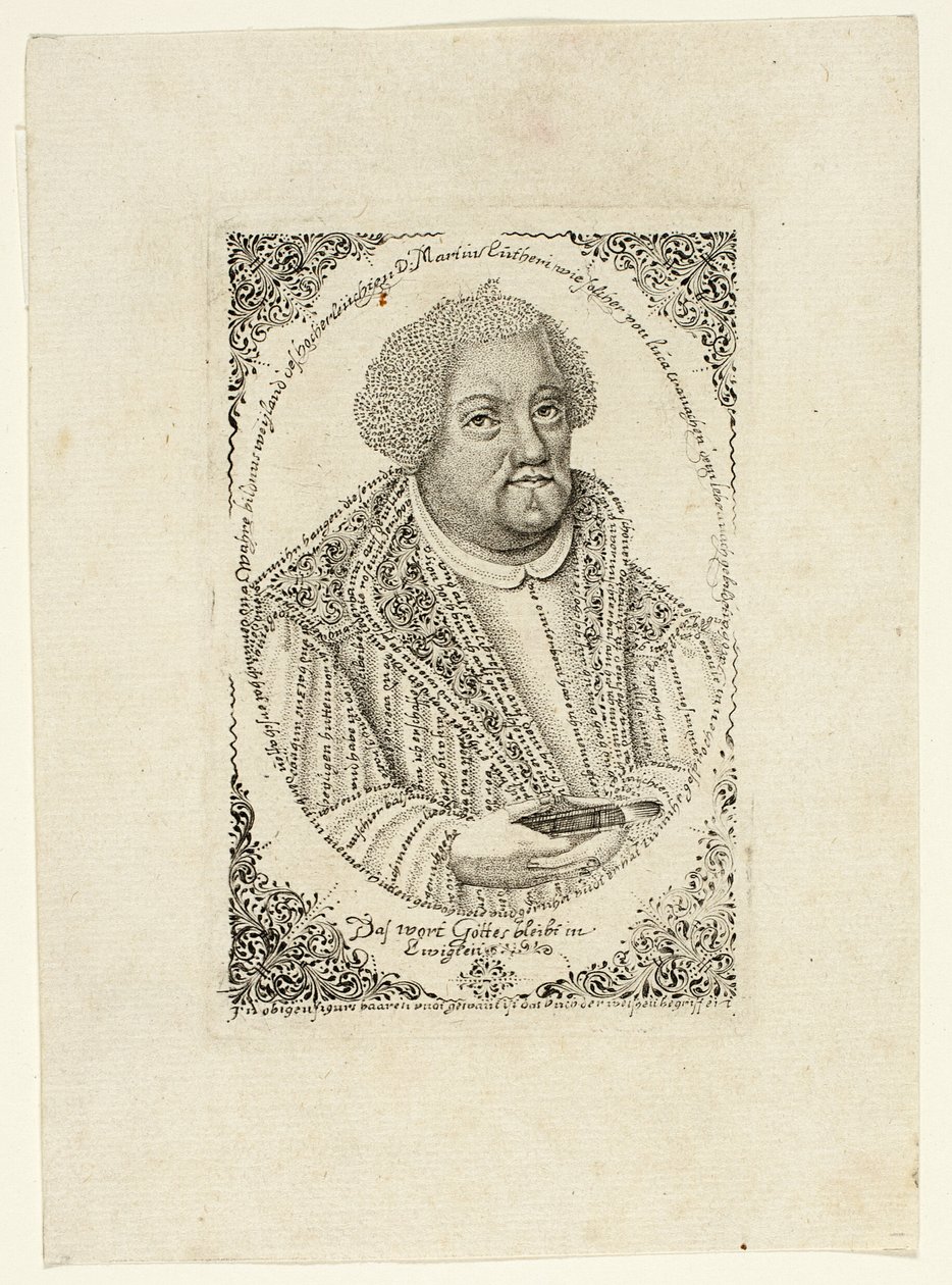 Martín Lutero de Johann Michael Puchler