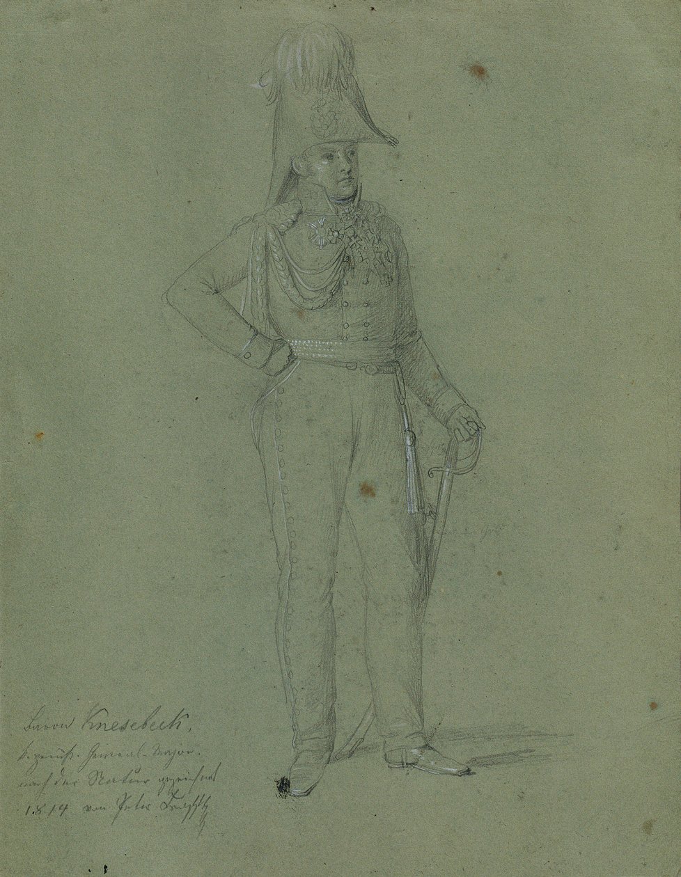 Barón Knesebeck de Johann Peter Krafft