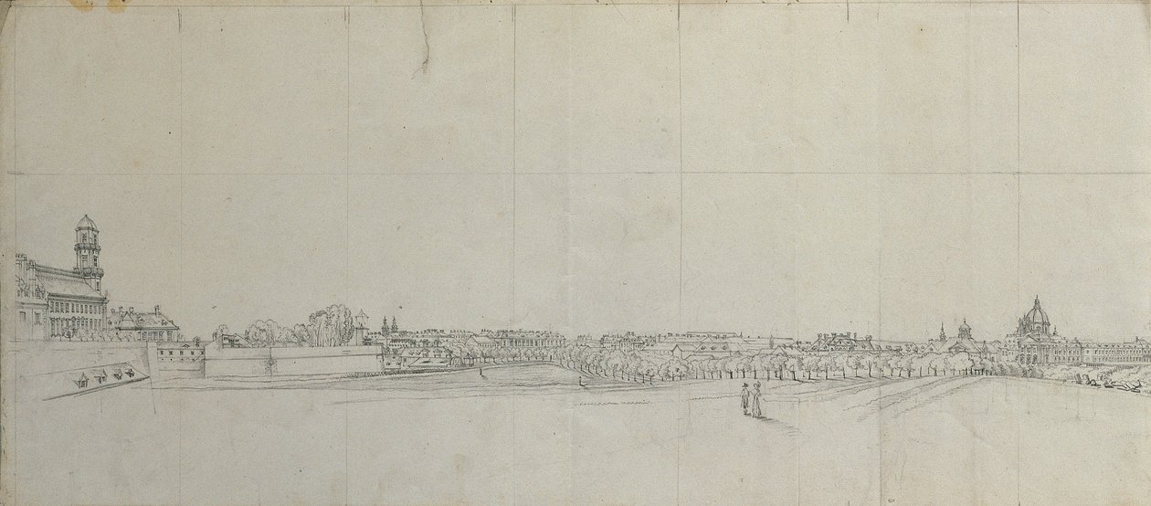 Vistas de los suburbios del sur de Viena de Johann Peter Krafft