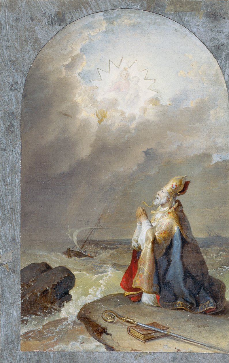 Allí San Espiridón de Johann Peter Krafft