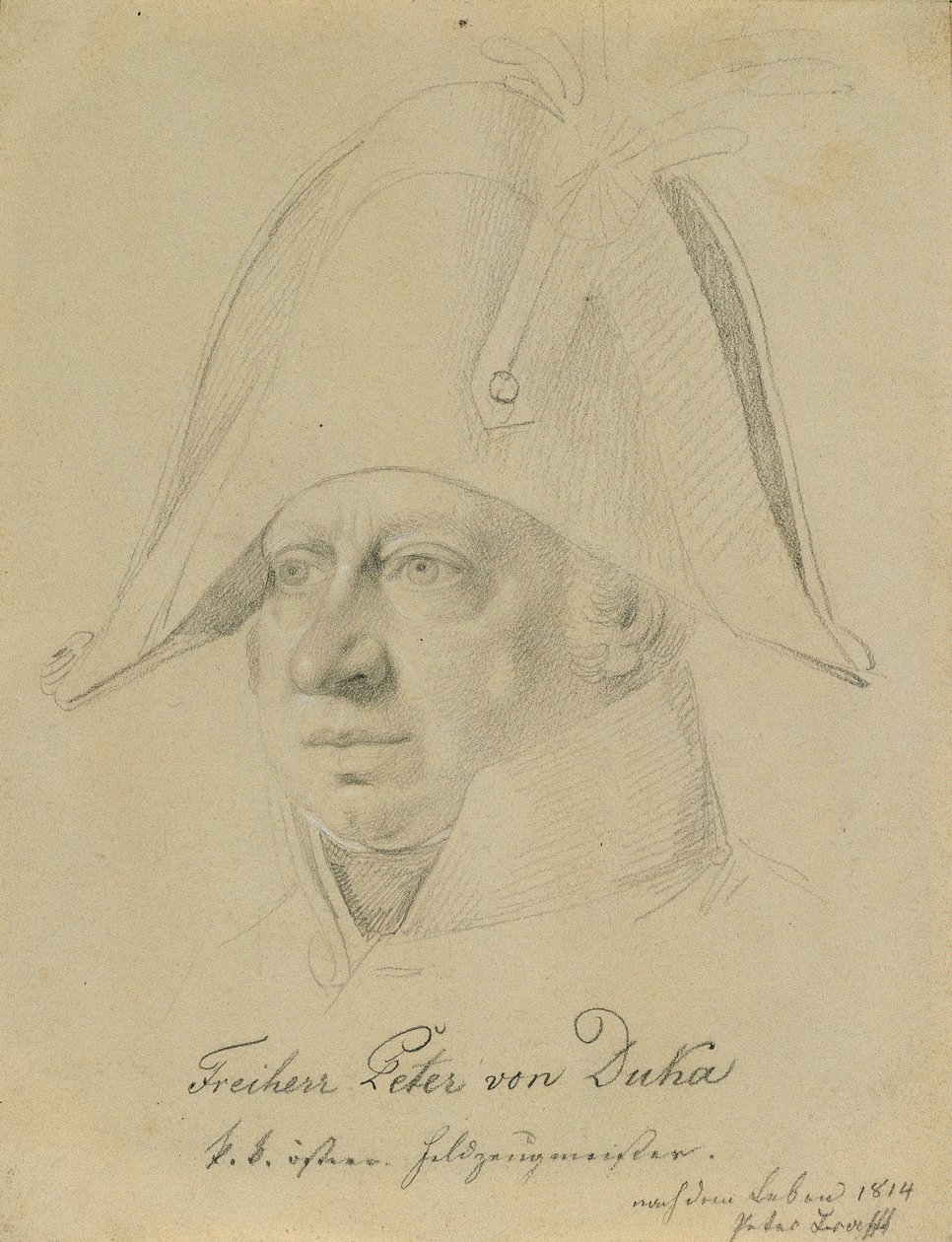 Barón Peter von Duka de Johann Peter Krafft