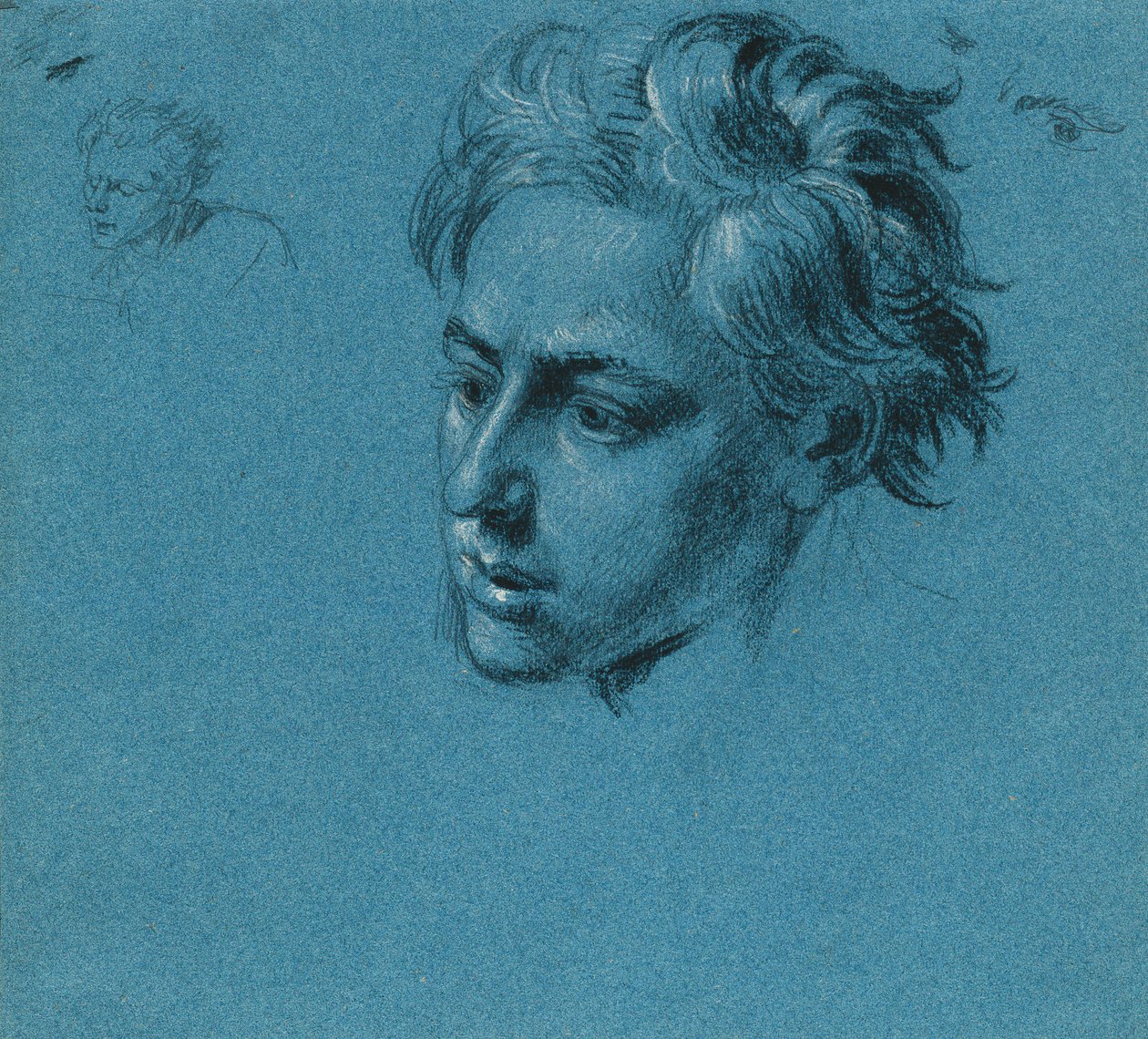 Estudio principal para la "Escena de la lucha por la libertad tirolesa" de Johann Peter Krafft