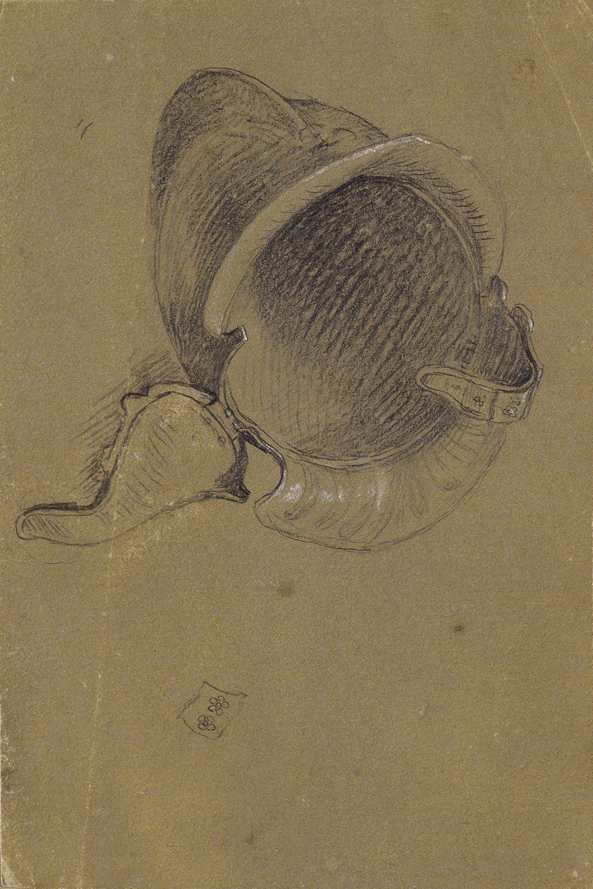 estudio de un casco de Johann Peter Krafft