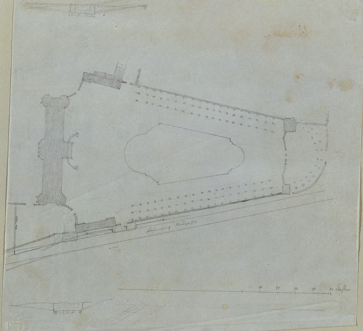 Estudio para el Alto Belvedere de Johann Peter Krafft