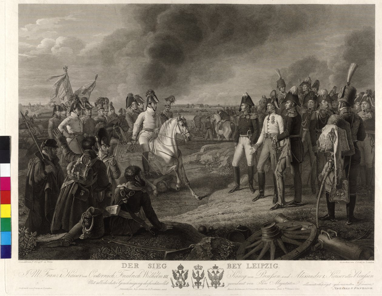 La victoria en Leipzig de Johann Peter Krafft