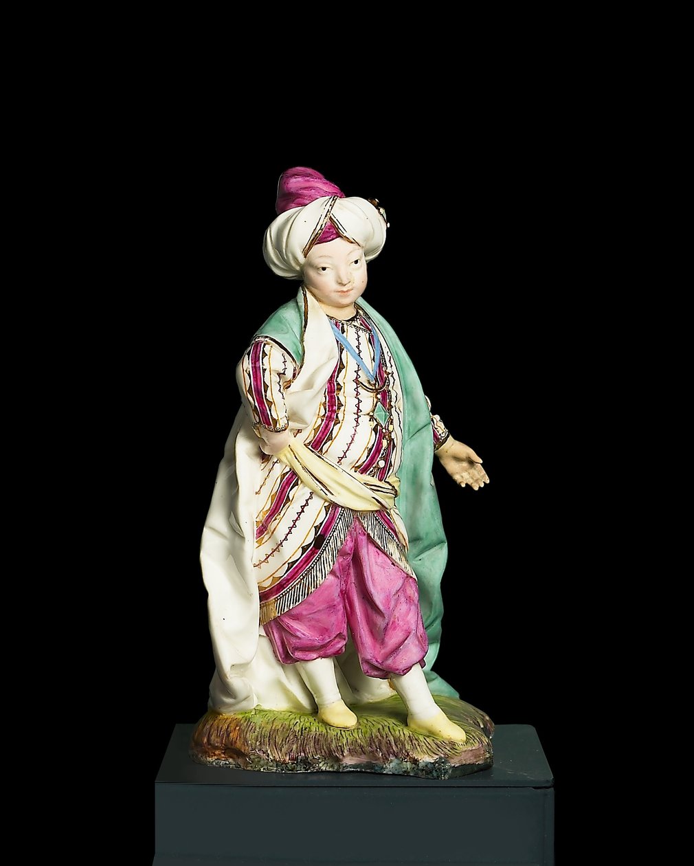 Niño vestido como un sultán, Manufactura de Hochst, c.1770 de Johann Peter Melchior
